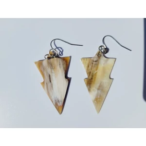 Fenyő szaru fülbevaló