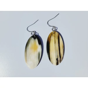 Ovális szaru fülbevaló