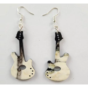 Gitár szaru fülbevaló