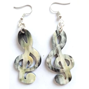 Violinkulcs fülbevaló