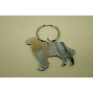 Labrador szaru kulcstartó