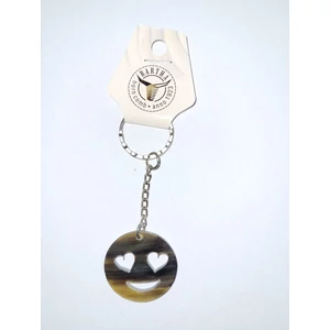 Szíves smile kulcstartó