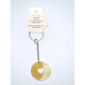 Szíves kulcstartó