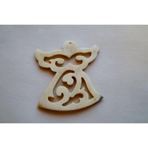 Karácsonyfadísz szaruból