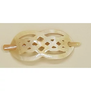 OX HORN BARETTE WITH STICK 